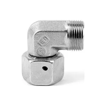 Fitinka Parker NEREZ koleno 90° - spojka EW přip. EO24° pro trubku 22mm, závit - M30x2