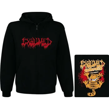 Pánská mikina mikina s kapucí a zipem Exhumed - Gorefield