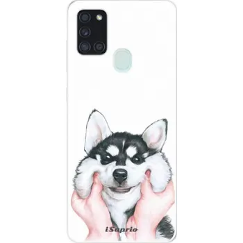 Pouzdro na mobilní telefon Silikonové pouzdro iSaprio - Samsung Galaxy A21s - Malamute 01 (Odolný silikonový kryt, obal, pouzdro iSaprio - Samsung Galaxy A21s - Malamute 01 - skvělá ochrana a pružnost, stylový UV potisk, lehkost, tiskne se v České republice)