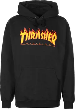 Pánská mikina Thrasher Flame Logo Hoody černá
