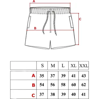 Pánské plavky Pánské plavky John Frank JFSS19SW08 L Modrá