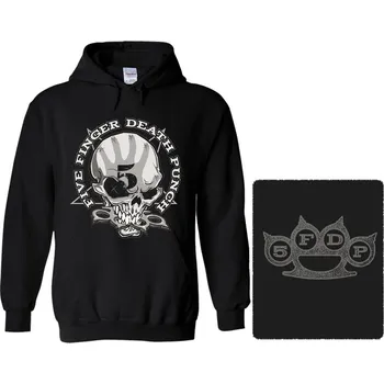 Pánská mikina mikina s kapucí Five Finger Death Punch - Skulls