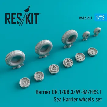 Plastikový model Reskit 1/72 Harrier GR.1/GR.3/AV-8A/FRS.1 wheels