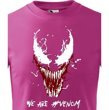 Chlapecké tričko Dětské tričko Venom od Marvel, Barva Purpurová, Velikost 158 cm/12 roků, Canvas Dětské tričko Bezvatriko.cz 1