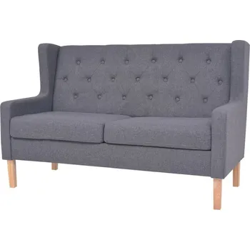 Pohovka vidaXL Sutton šedá