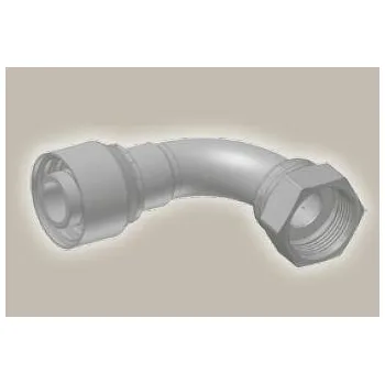 Parker Koncovka kol. 90°, převl. matice ORFS, závit UNF - 11/16x16