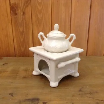 Aroma lampa Aroma lampa - kamna s konvičkou bílé 13x13cm