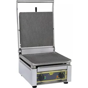 Kuchyňský gril ROLLER GRILL International GRIL KONTAKTNÍ VELKOKAPACITNÍ PANINI XL FT - LITINOVÝ