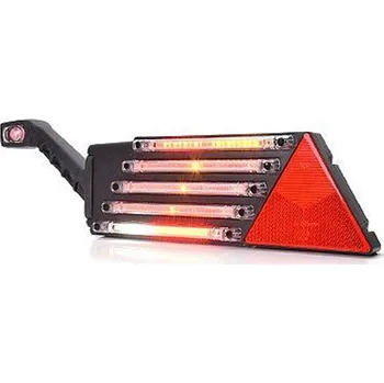 Osvětlení automobilu Svítilna sdružená zadní LED s trojúhelníkem WAS W69L/333O/I