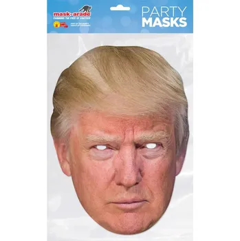 Maskarade Papírová maska Donald Trump