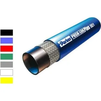 Zahradní hadice Parker Hadice navlékací Push-Lok DN6 - černá