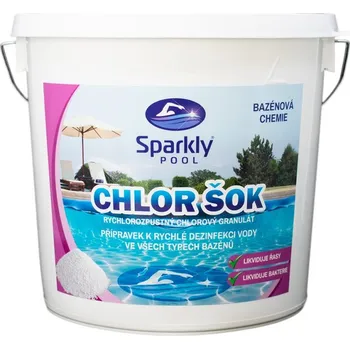 SparklyPOOL Chlor šok, 3 kg