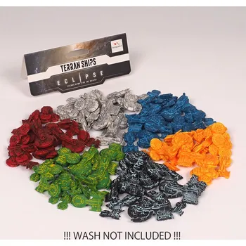 Příslušenství k deskovým hrám Lautapelit.fi Eclipse: Second Dawn - Terran Ships