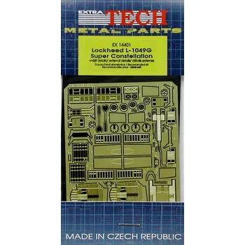 Plastikový model Extratech 1/144 Lockheed L-1049G Super Constellation (MINI)