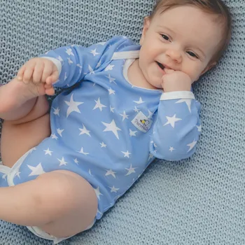 Body Body Pecorella - modré s hvězdami Velikost: 62