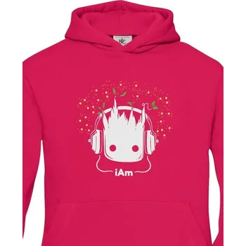 Chlapecká mikina Dětská mikina Groot z filmu Strážci galaxie, Barva Purpurová, Velikost 158-164, Canvas Dětská mikina Bezvatriko.cz 1