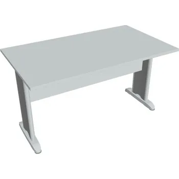 Kancelářský vozík HOBIS kancelářský stůl jednací rovný - CJ 1400, šedá + doprava zdarma