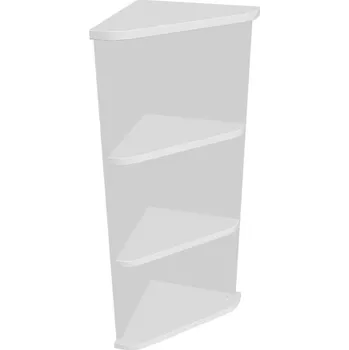 Kancelářský vozík HOBIS skříň vnější roh - SR 3, bílá + doprava zdarma