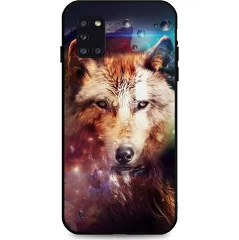 Pouzdro na mobilní telefon Kryt Samsung A31 pevný Wolf (obal neboli pouzdro na Samsung A31)