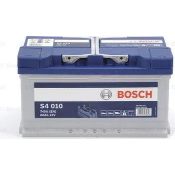 Autobaterie 80Ah P,s.p.740A, 12V, 315x175x175, BOSCH S4
