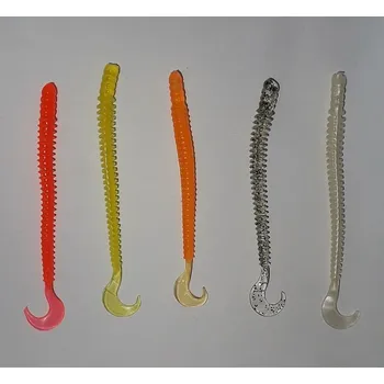 Umělá nástraha Cormoran Twister Carolina Texas 11cm - Oranžová