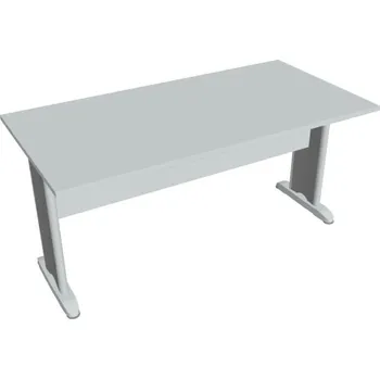 Kancelářský vozík HOBIS kancelářský stůl jednací rovný - CJ 1600, šedá + doprava zdarma