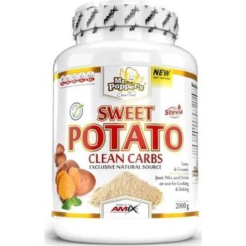 Fitness strava Amix Mr. Popper´s Sweet Potato Clean Carbs 2000g Čokoláda