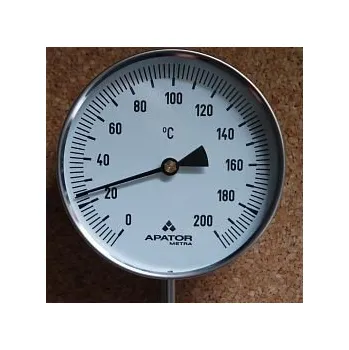 Kuchyňský teploměr Teploměr úhlový TU100 0-200°C stonek 100 mm