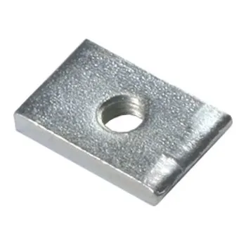 Destička závitová M8 pro podjezdovou zábranu