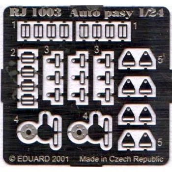 Plastikový model Reji model 1/24 Seat Buckless Cars