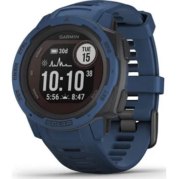 Chytré hodinky Garmin Instinct Solar, Blue Optic