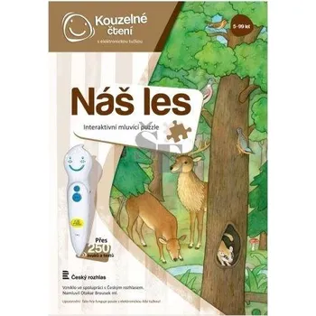 Hračka Puzzle Náš Les Kouzelné čtení R26, Albi