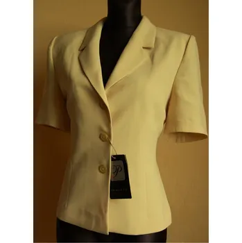 Dámské sako- žluté. (70% polyester, 30% viskóza)