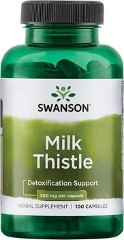 Přírodní produkt Swanson Milk Thistle 500 mg 100 cps.