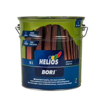 Helios Bori tenkovrstvá lazura 5 l, 2 borovice