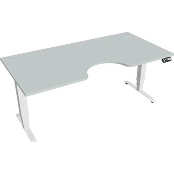 Kancelářský vozík HOBIS ergo elektr.stavitelný stůl 180 cm, paměť. ovlad. - MSE 3M 1800, šedá + doprava zdarma