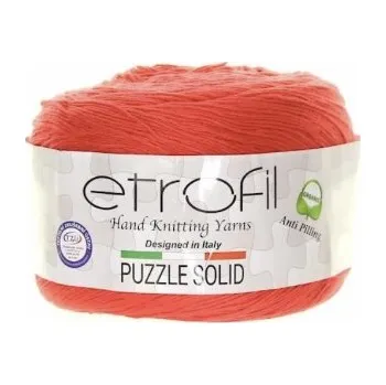 Příze Puzzle Solid melounová PS025