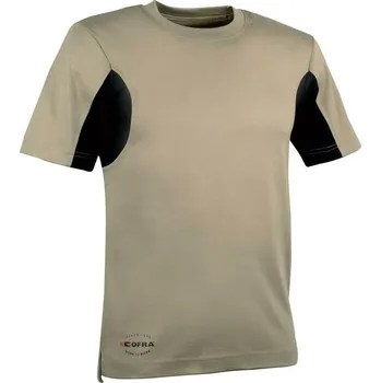 pracovní tričko Pracovní tričko COFRA GUADALUPA Barva: Khaki, Velikost: 2XL