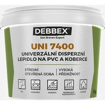 Průmyslové lepidlo Univerzální disperzní lepidlo na PVC a koberce UNI 7400