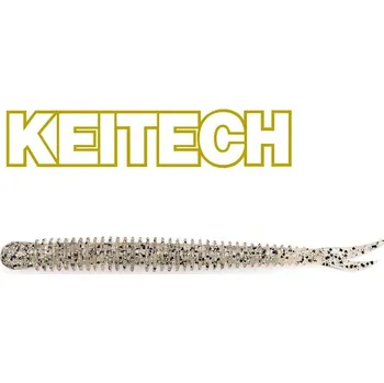 Umělá nástraha Gumová nástraha Keitech Live Impact 4" 10,2cm #320 Silver Shad (10ks)
