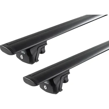 Střešní nosiče Land Rover Freelander 2004-2006 (na podélníky/hagusy) • WING Profile Black • Hakr