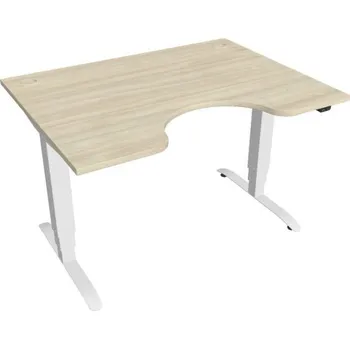 Kancelářský vozík HOBIS ergo elektr.stavitelný stůl 120 cm, stand. ovlad. - MSE 3 1200, akát + doprava zdarma