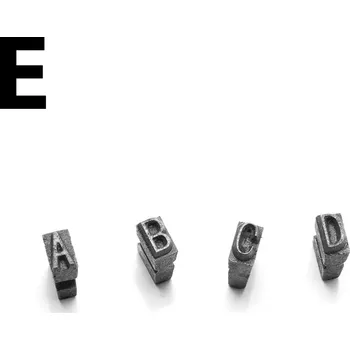 Příslušenství ke svářečce Doplňující písmenko pro svářečky DBF-700xx a FR-900 Typ: E