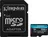 Kingston Canvas Go! Plus microSDXC 128 GB UHS-I U3 V30 + SD adaptér, 256 GB
