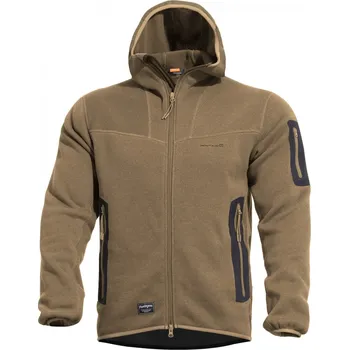 Pánská mikina PENTAGON mikina FLEECE s kapucí FALCON PRO POLARTEC COYOTE