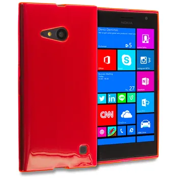 Pouzdro na mobilní telefon S Case pro Nokia Lumia 730/735 červené
