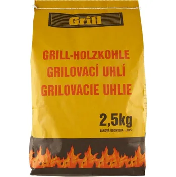 Dřevěné uhlí ke grilování 2,5 kg