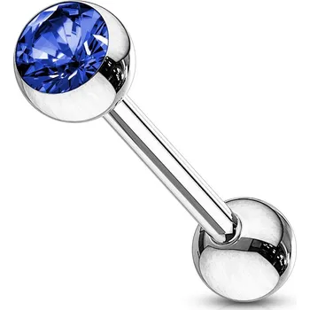 Piercing Šperky4U Piercing do jazyka - kamínek - PJ01016-B
