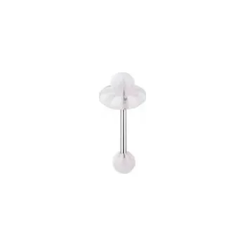 Piercing Šperky4U Piercing do jazyka s kroužkem - PJ01161-CW