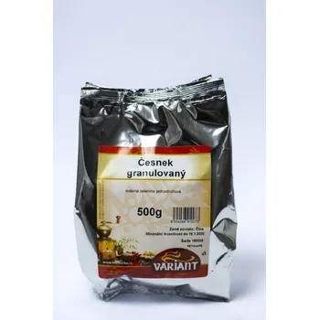 Koření Česnek granulovaný 500 g Variant